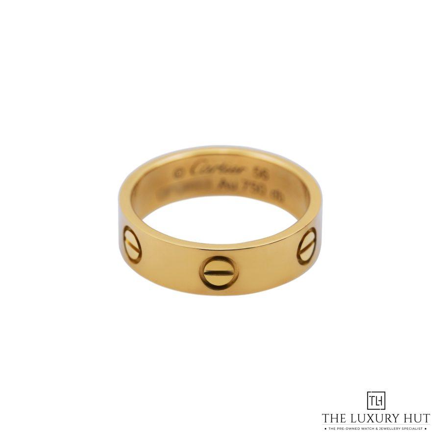 Cartier 18ct Yellow Gold Classic Love Ring 51941 a