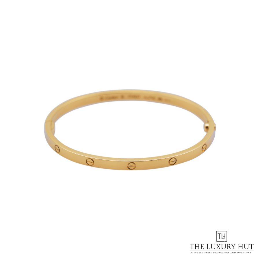 Cartier 18ct Yellow Gold LOVE Bangle Small 51859 a