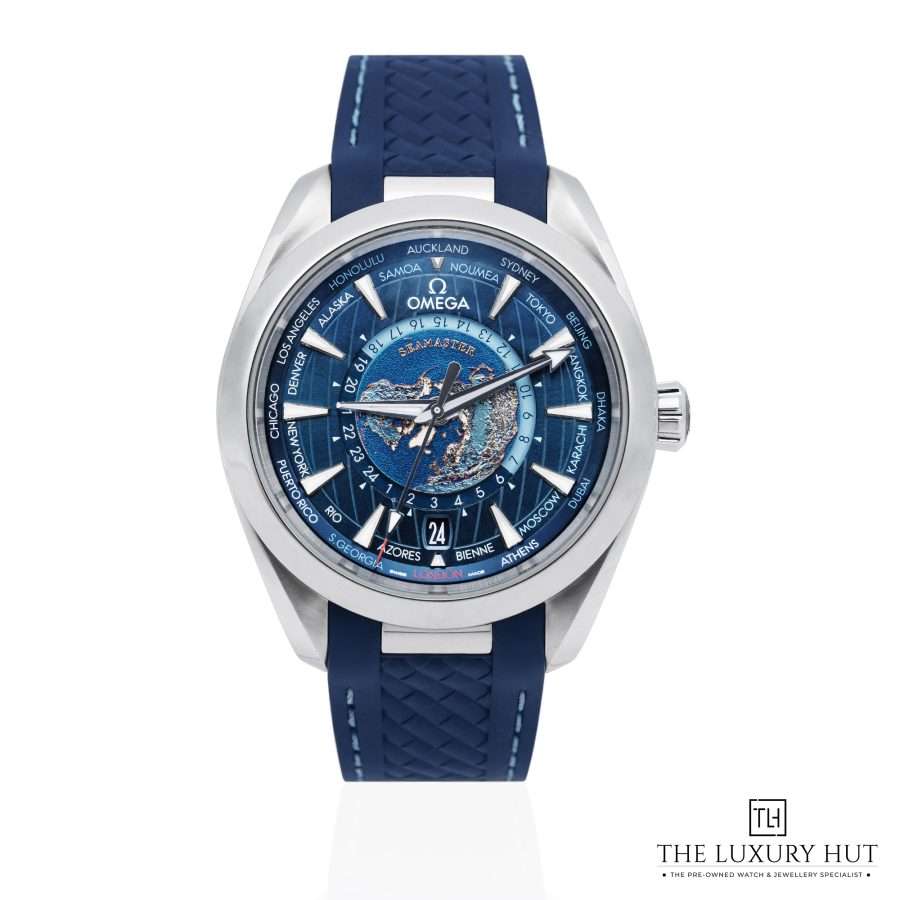 Omega Seamaster Aqua Terra Worldtimer 43mm Blue 51958 a