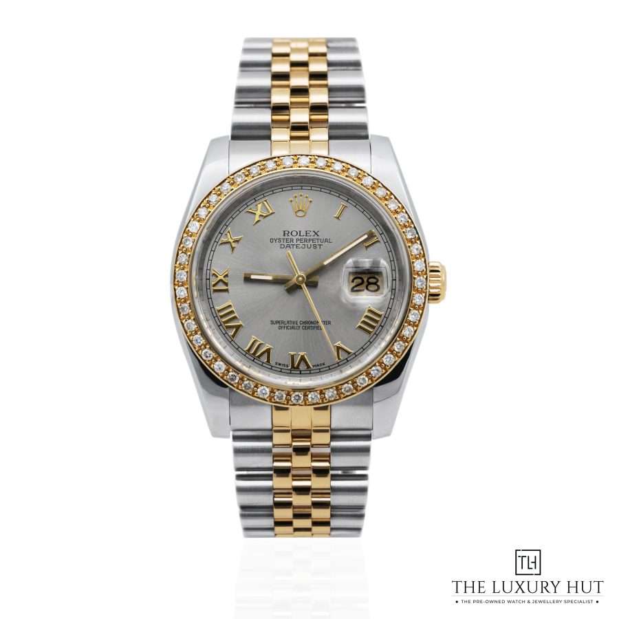Rolex Datejust 36 Steel Yellow Gold Silver 51991 a