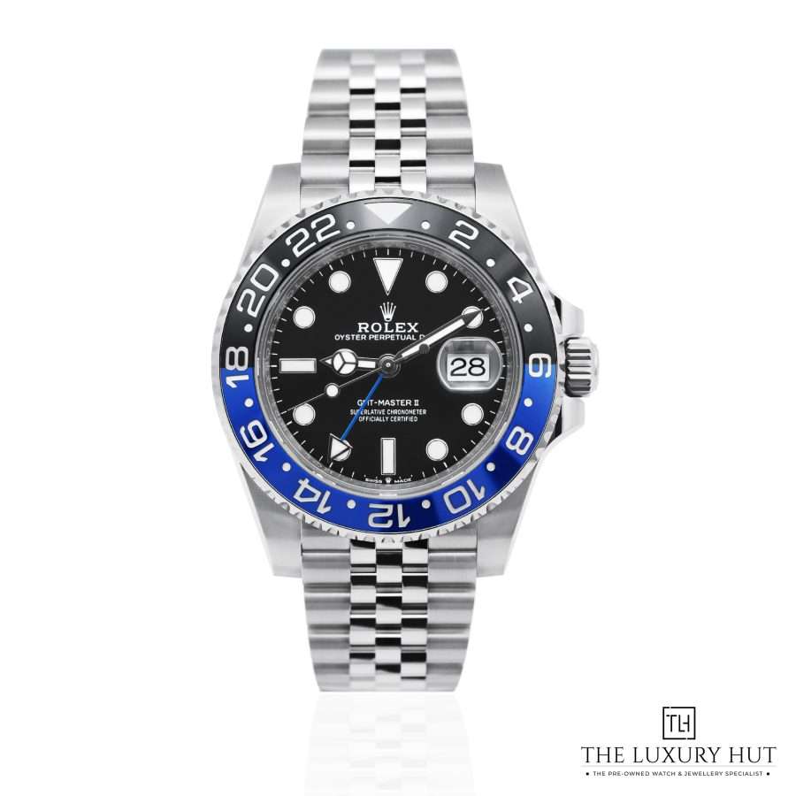 Rolex GMT Master II BATGIRL Steel 40mm Black Dial 51994 a