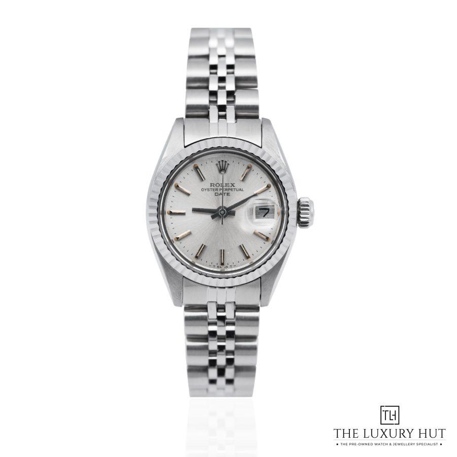 Rolex Oyster Perpetual Lady Date Silver 51887 a