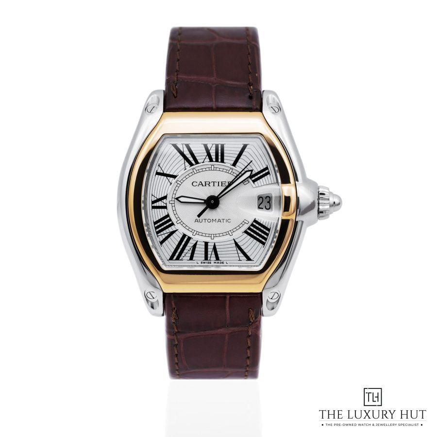 Cartier Roadster Bi Metal Silver Dial 52012 a