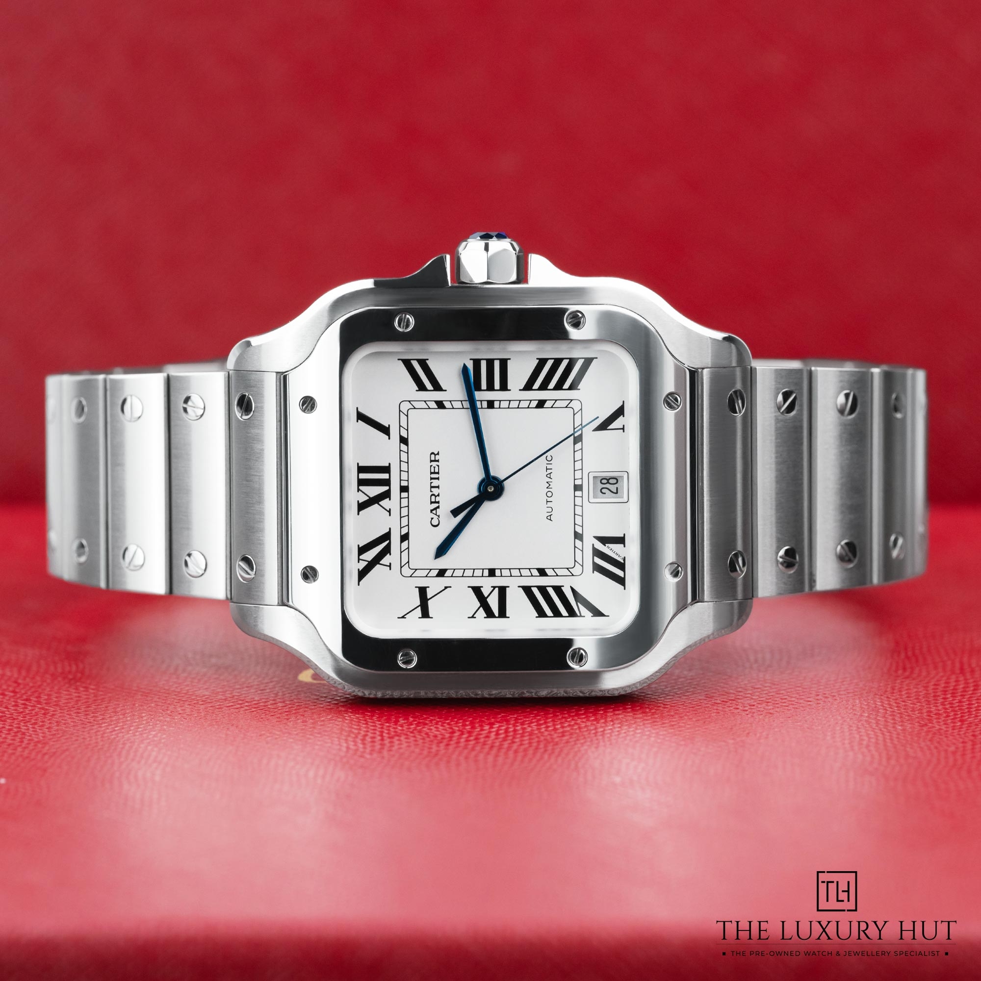 2025 08 Cartier Santos Large Steel Silver Dial 52018 c jpg