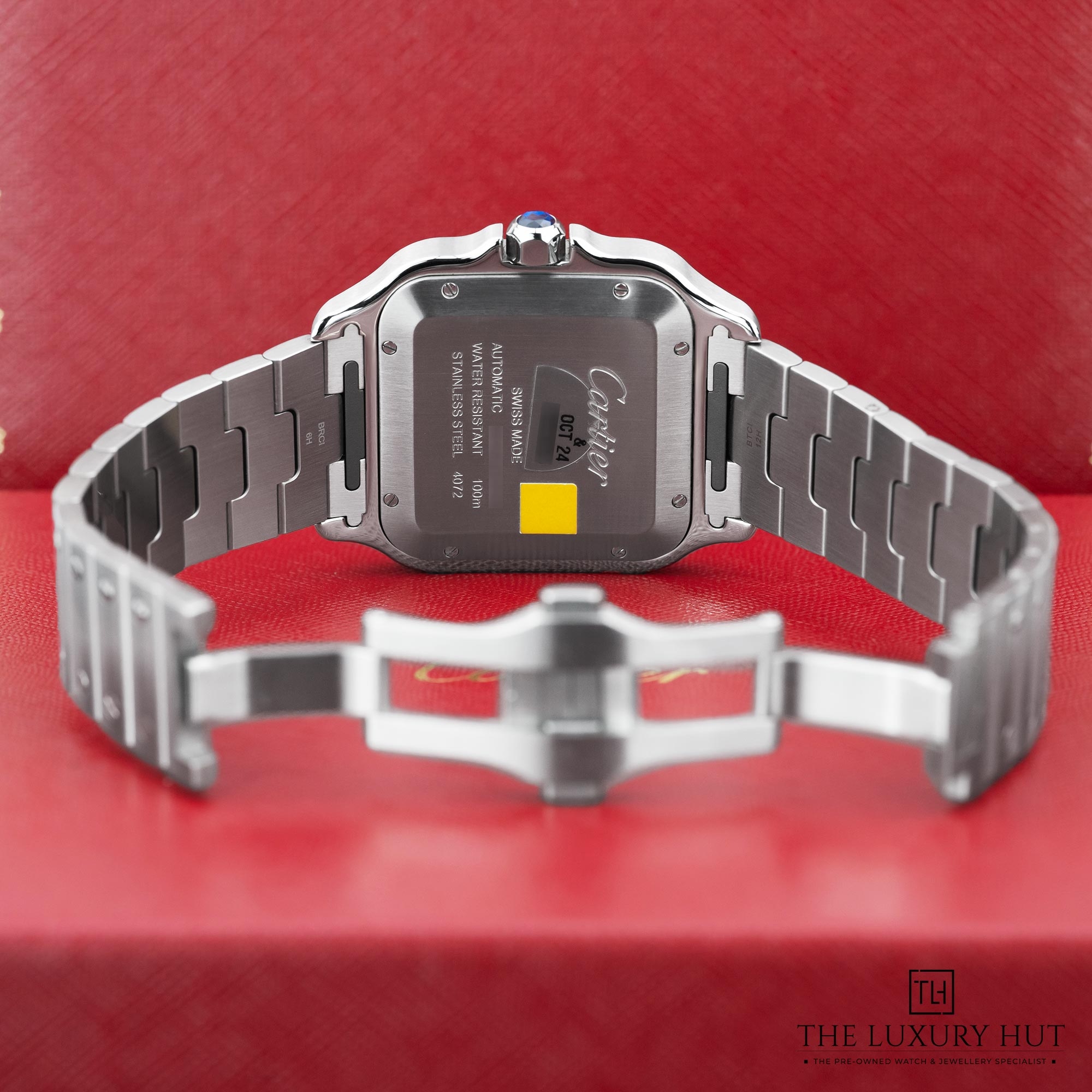 2025 08 Cartier Santos Large Steel Silver Dial 52018 d jpg