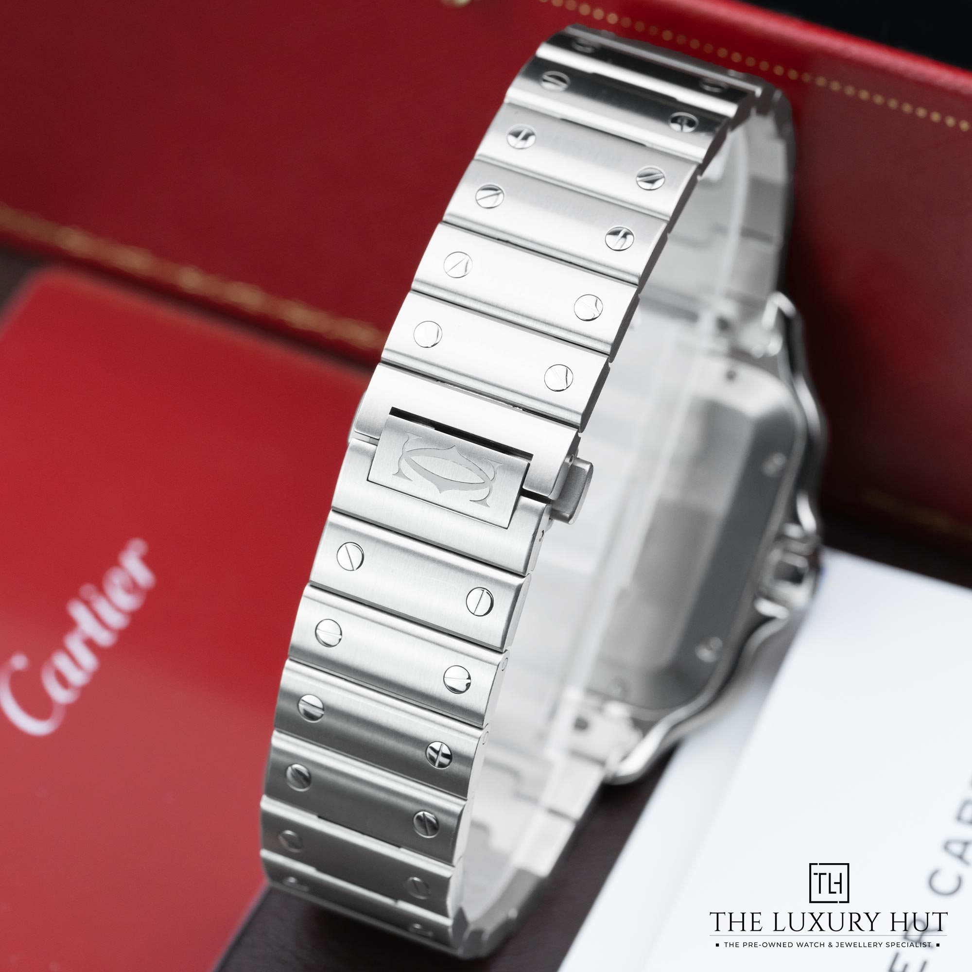 2025 08 Cartier Santos Large Steel Silver Dial 52018 e jpg