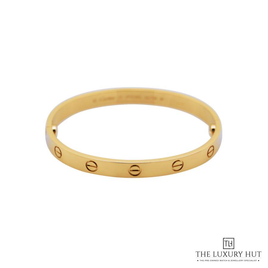 Cartier Yellow Gold LOVE Bangle Classic Size 17 52032 a