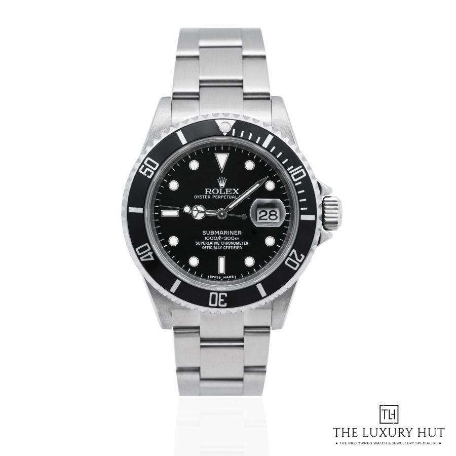 Rolex Submariner Date Steel Black Dial 52041 a
