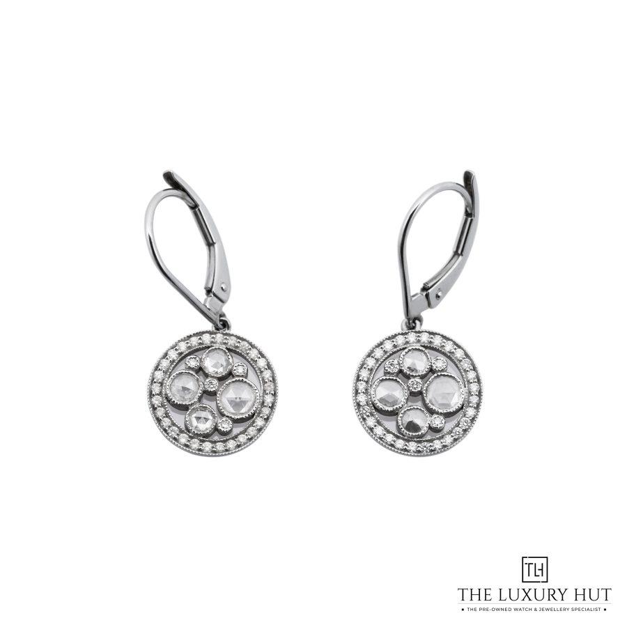 Tiffany Cobblestone Platinum Diamond Earrings 52059 a