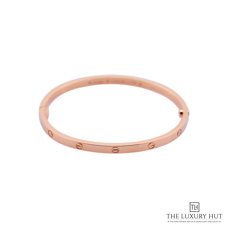 Cartier 18ct Rose Gold LOVE Bangle Small 52208 a