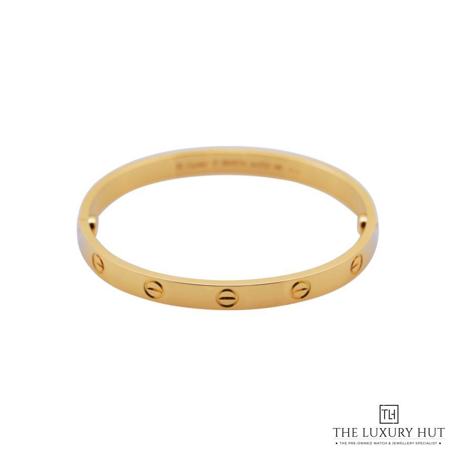 Cartier 18ct Yellow Gold Classic Love Bracelet LB681 a