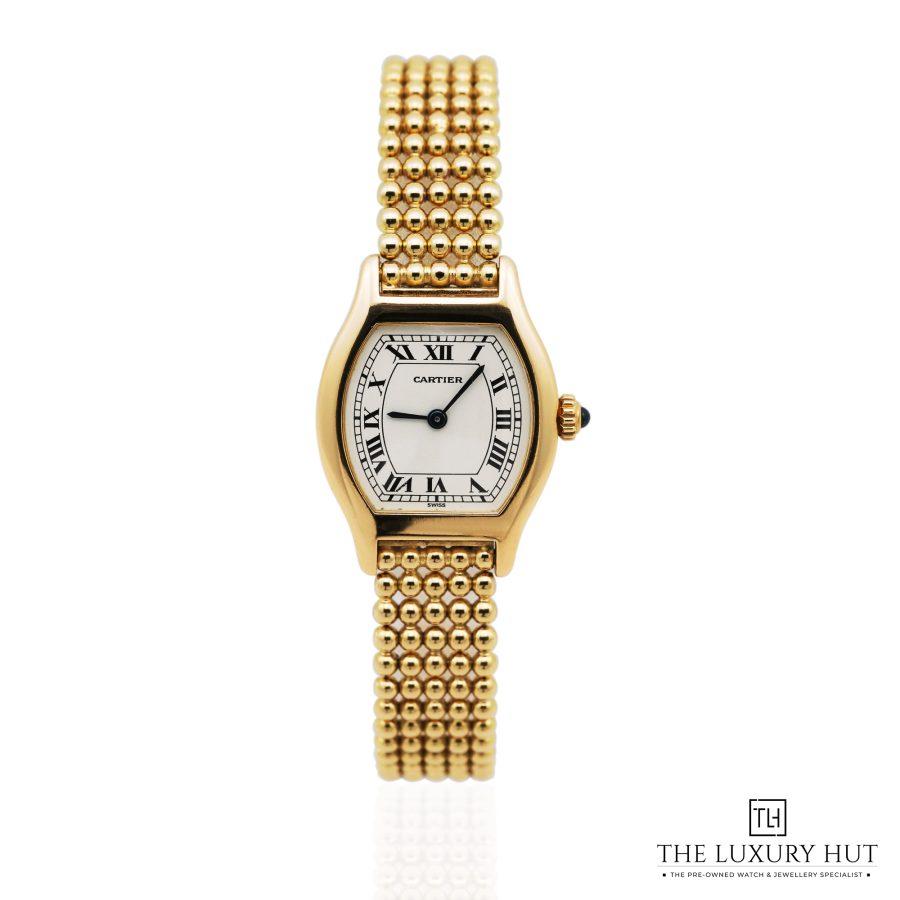 Cartier Tortue 18ct Yellow Gold Silver 52197 a
