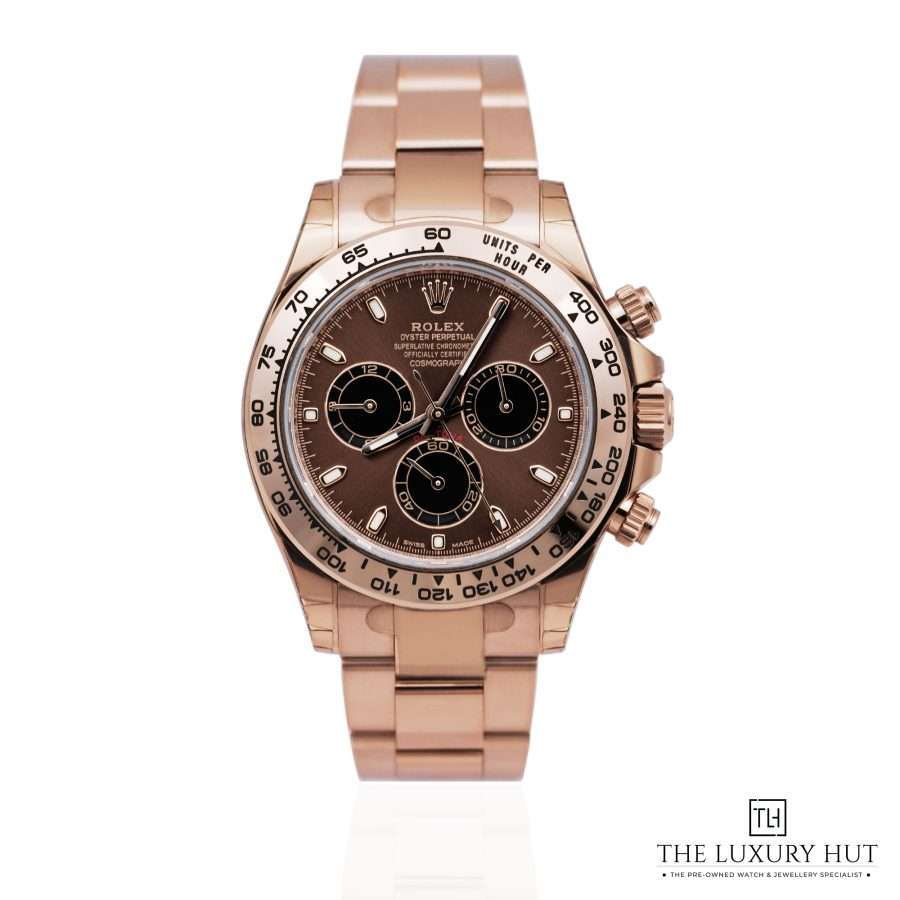 Rolex Cosmograph Daytona Rose Gold Chocolate update LB696 a