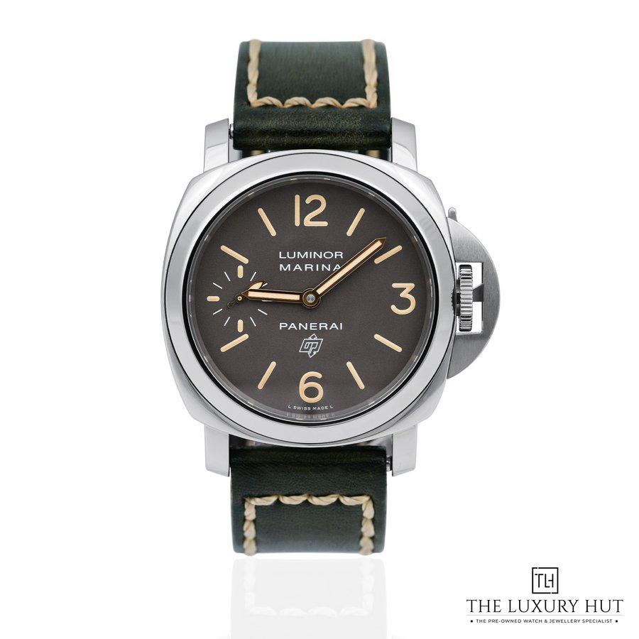 Panerai Luminor Marina Logo Brown Dial Ref PAM00632