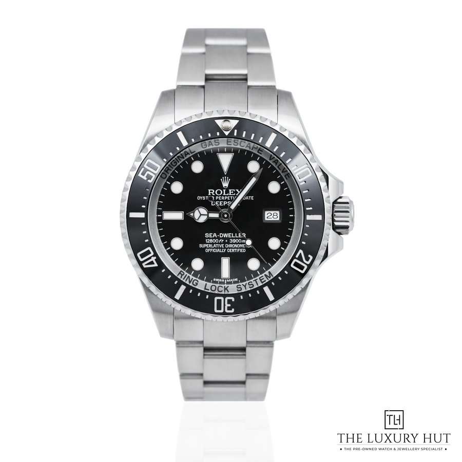 Rolex Sea Dweller Deepsea Steel 44 Black Dial