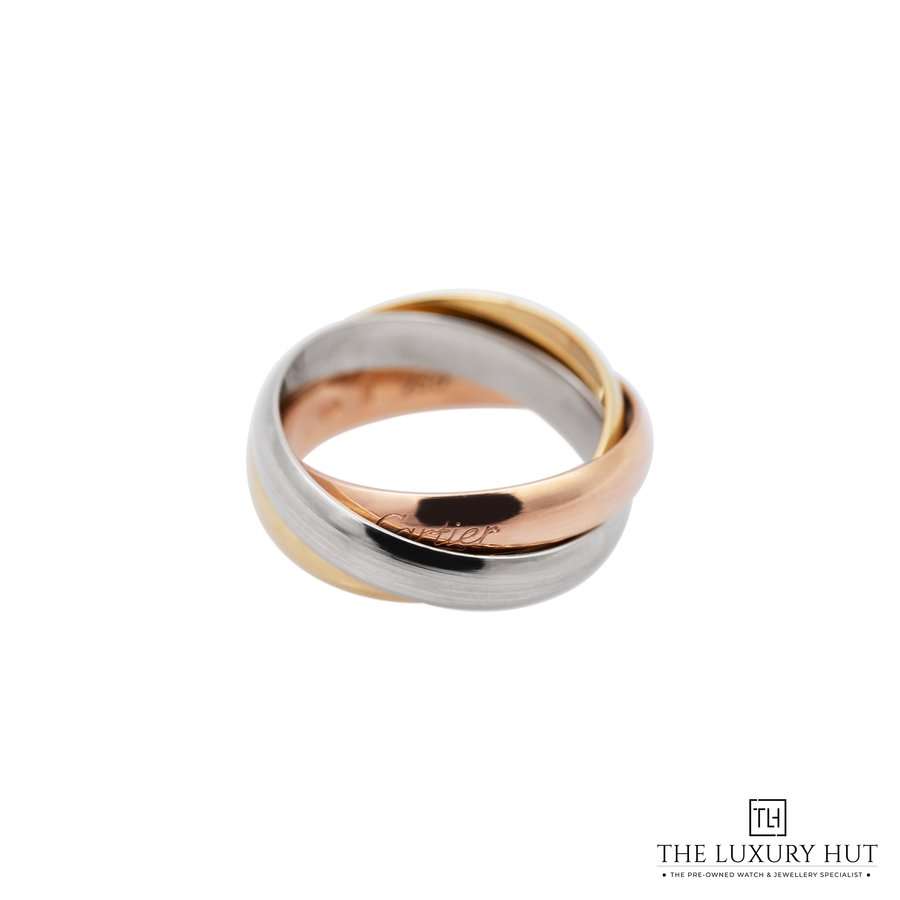 Vintage Cartier Trinity Ring 18ct Yellow White Rose Gold