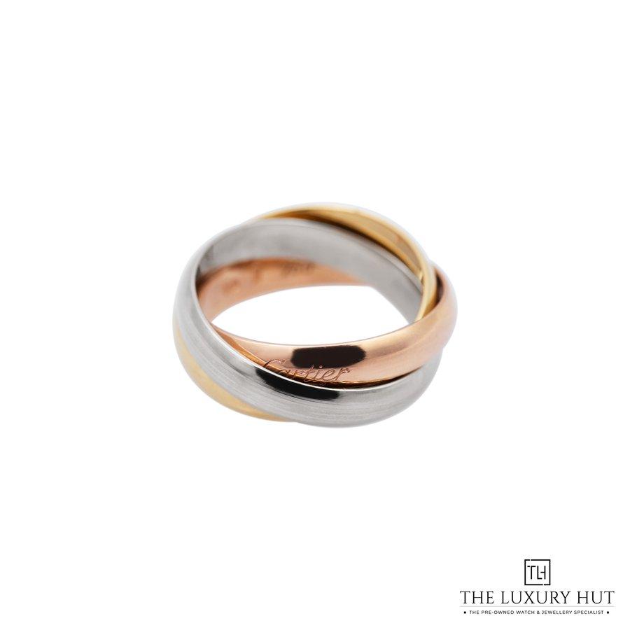 Vintage Cartier Trinity Ring 18ct Yellow White Rose Gold