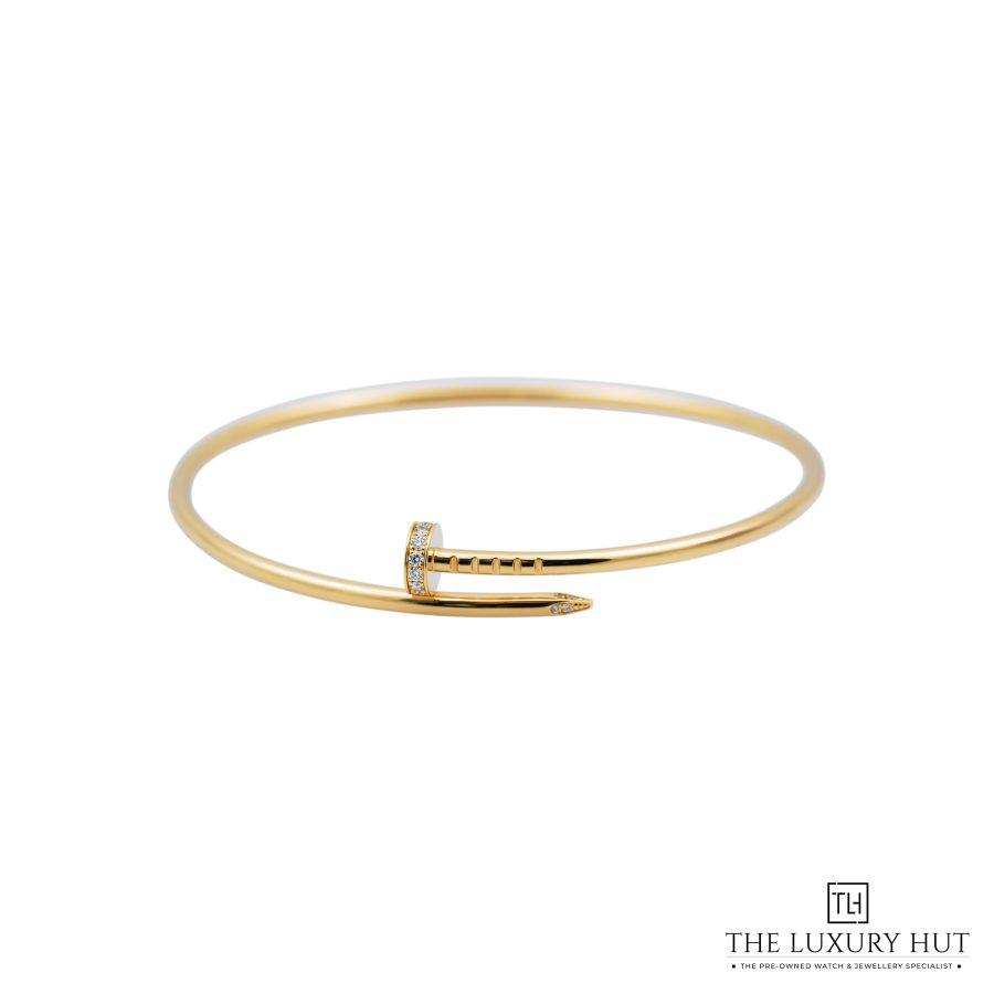 Cartier Gold Juste Un Clou Diamon Bracelet 52263 a