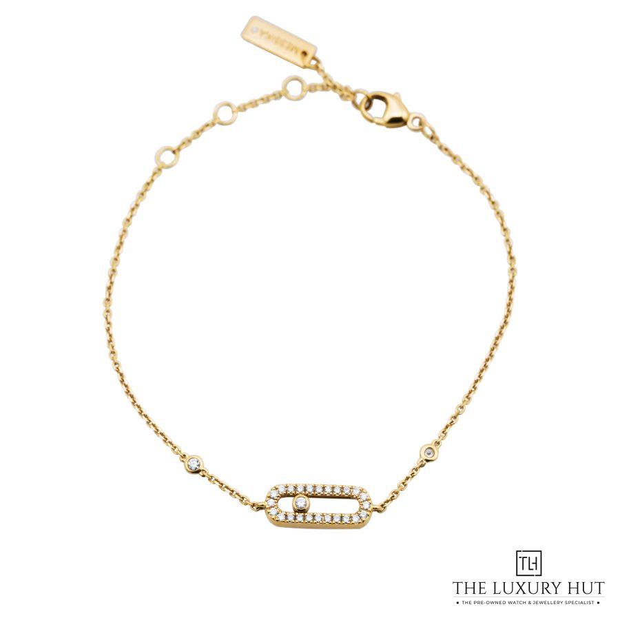 Messika Move Uno Yellow Gold Diamond Bracelet 52176 a