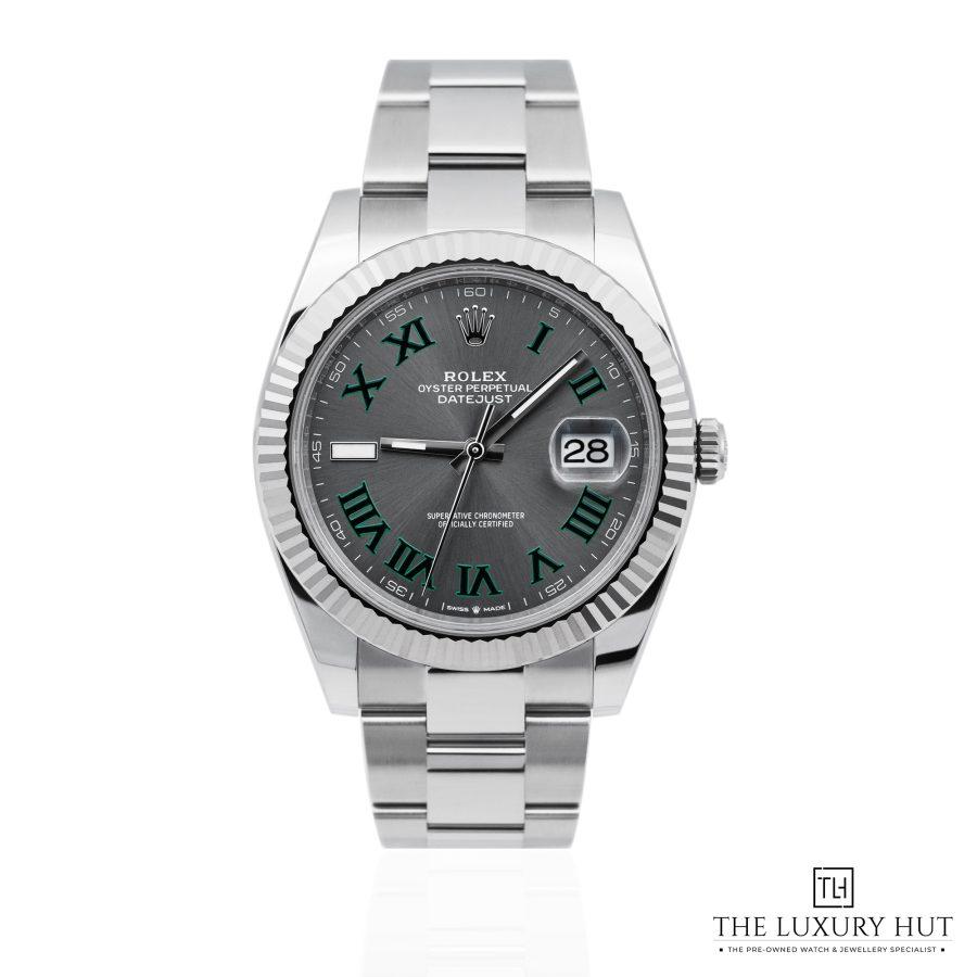 Rolex Datejust 41mm Slate Wimbledon Dial LB705 a