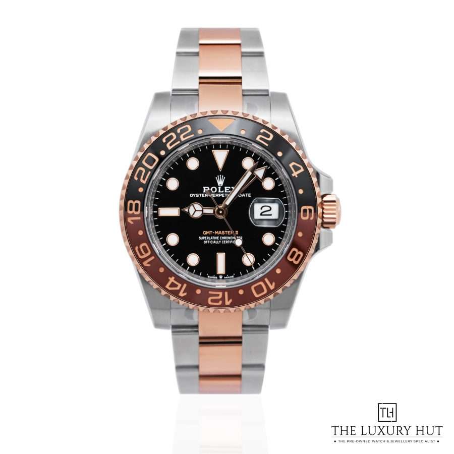 Rolex GMT Master II Rootbeer Bi Metal Black 52215 a