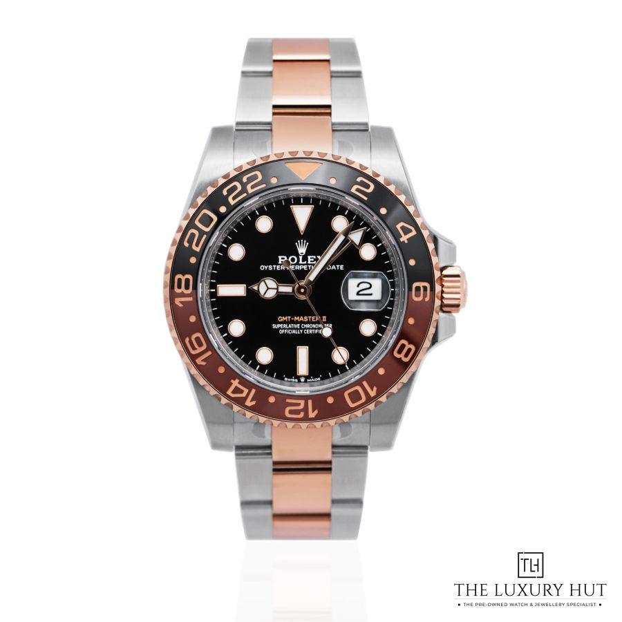 Rolex GMT Master II Rootbeer Bi Metal Black 52215 a