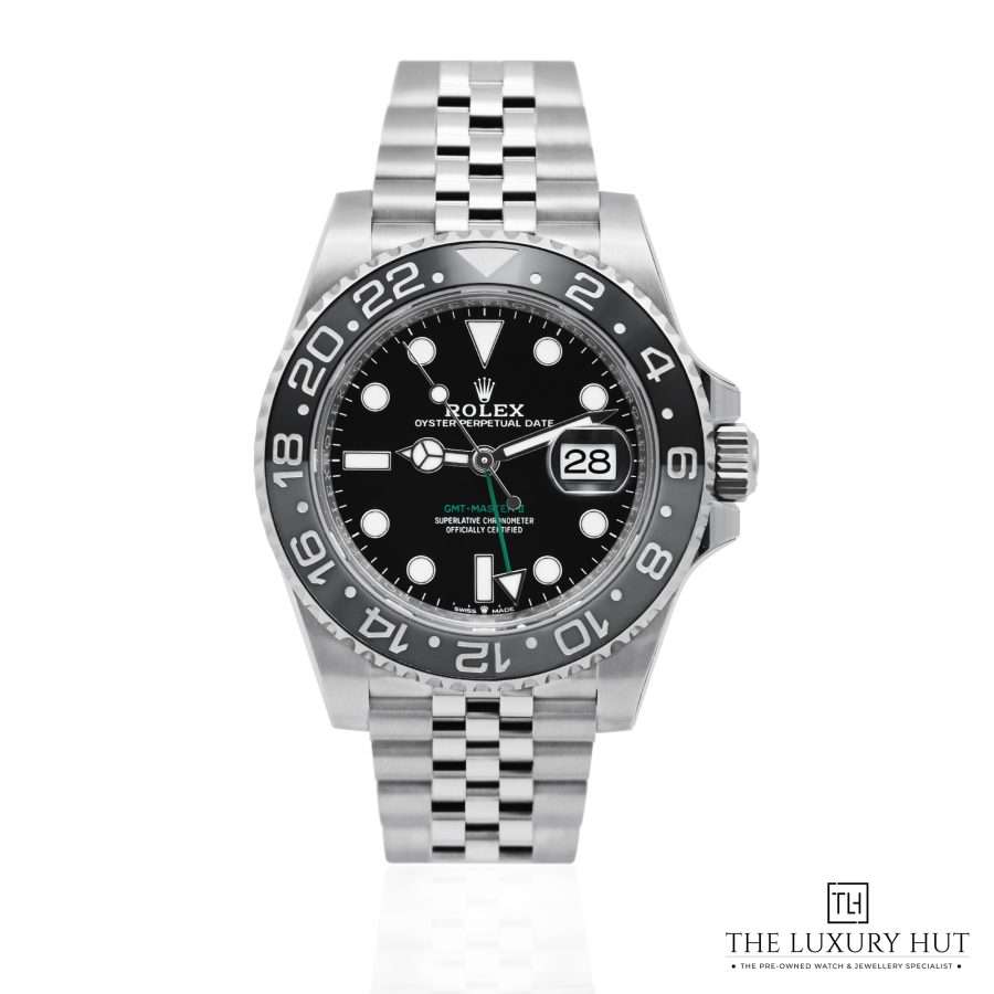 Rolex GMT Master II Steel 40mm Black Dial LB726 a