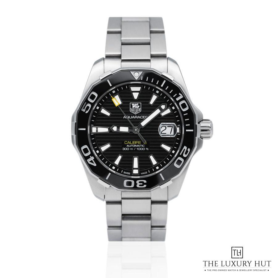 Tag Heuer Aquaracer Steel Striped Black 52145 a