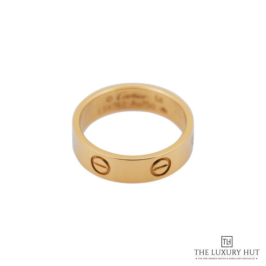 Cartier 18ct Yellow Gold Classic Love Ring