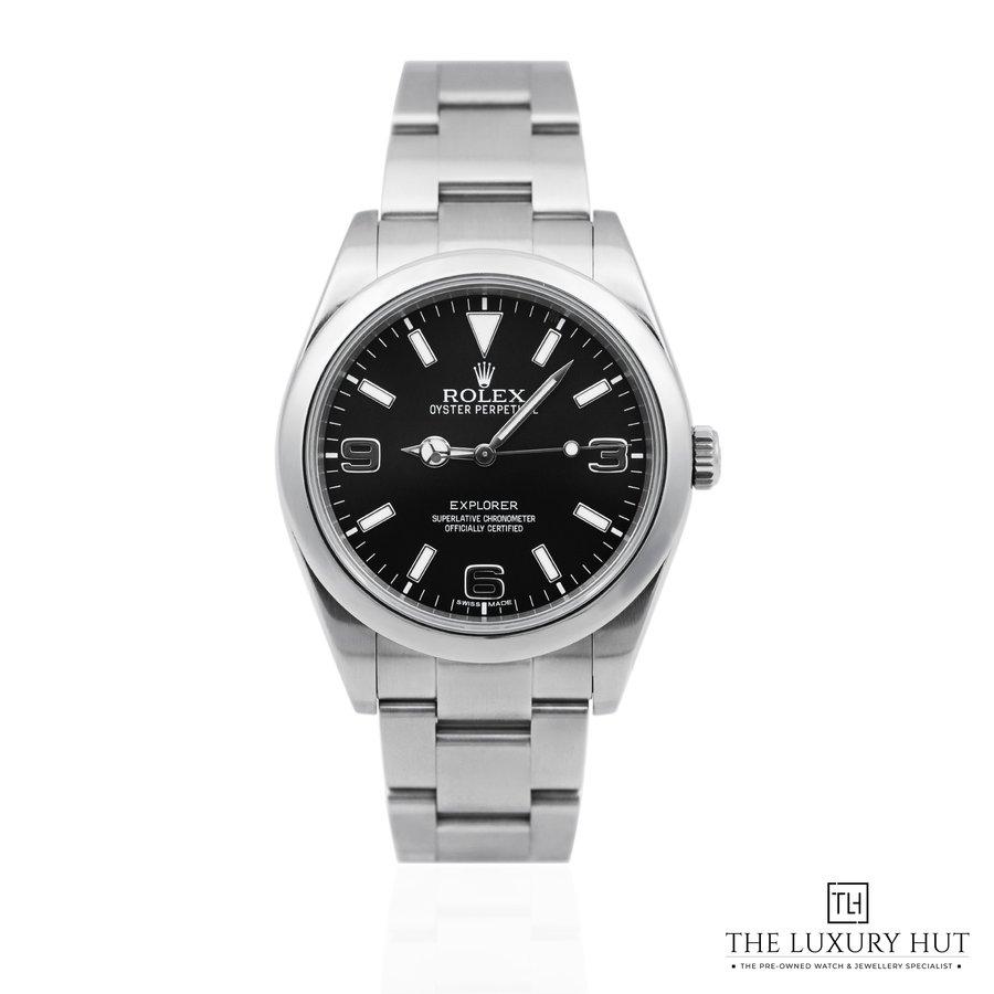Rolex Explorer Steel 39mm Black MK1 Dial 52262 a