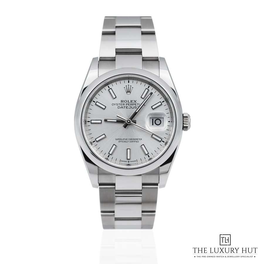 Rolex Datejust Stainless Steel 36 Silver Dial