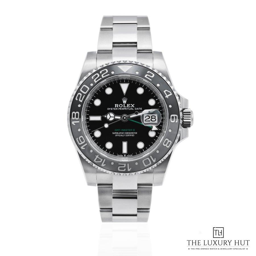 Rolex GMT Master II Bruce Wayne Steel 40mm Black