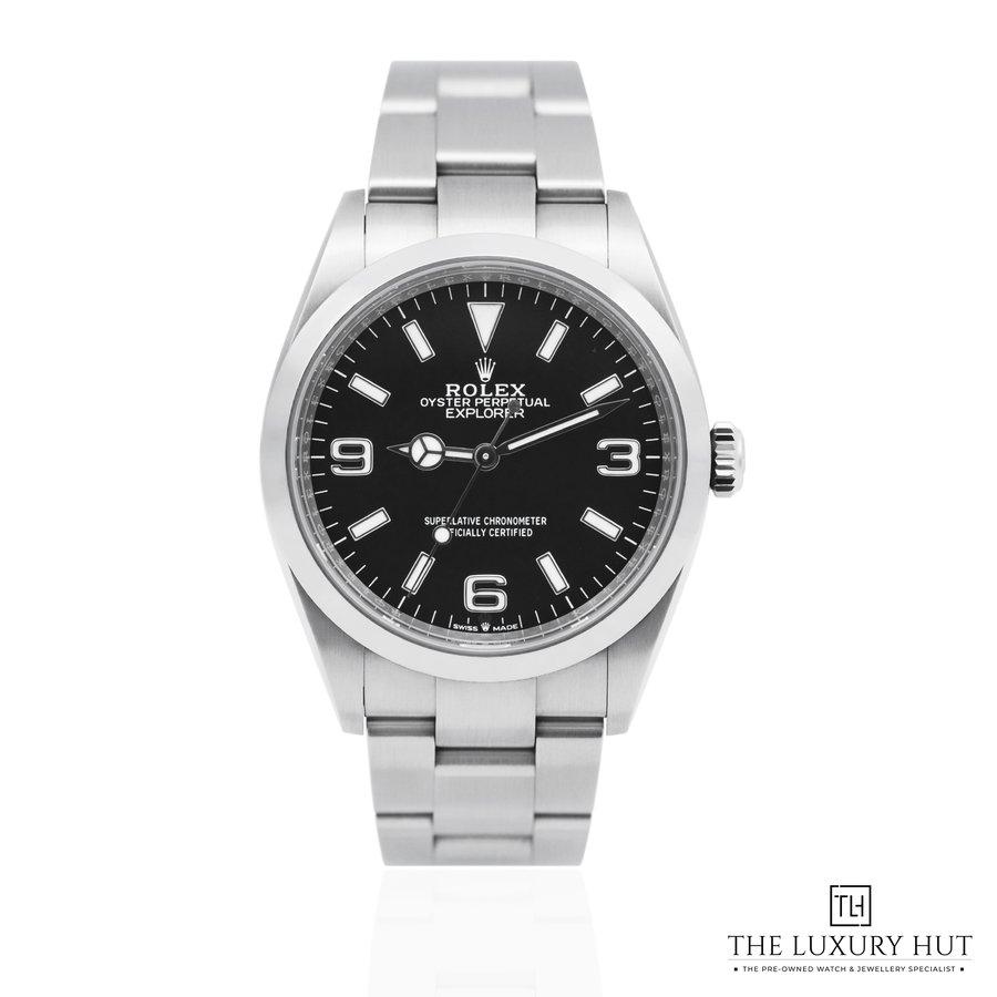 Rolex Explorer 36mm Steel Black Dial Ref 124270