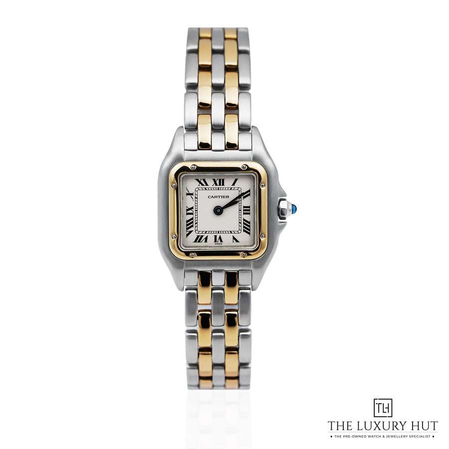 Cartier Panthere De Cartier Ladies Bi Metal Silver Roman