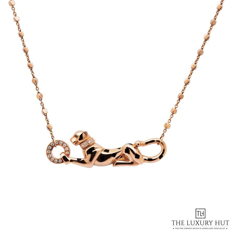Cartier Panth re de Cartier Diamond Pendant Rose Gold