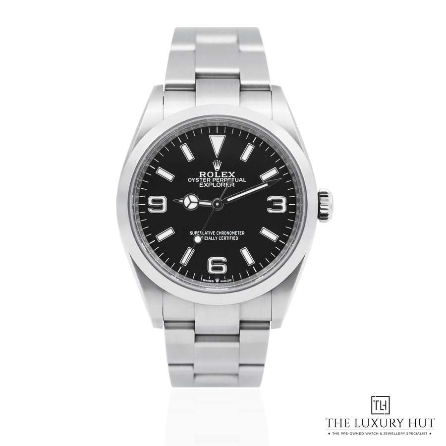 Rolex Explorer 36 Steel Black 124270
