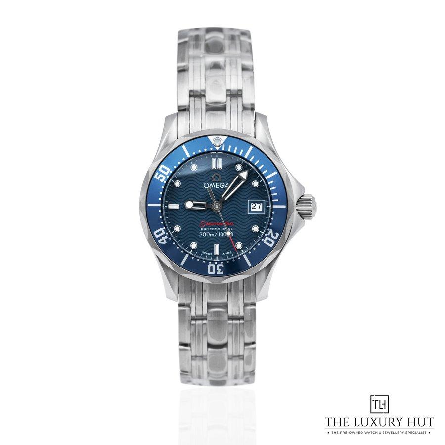 Omega Seamaster Diver 300M Steel 28 Blue Wave Dial