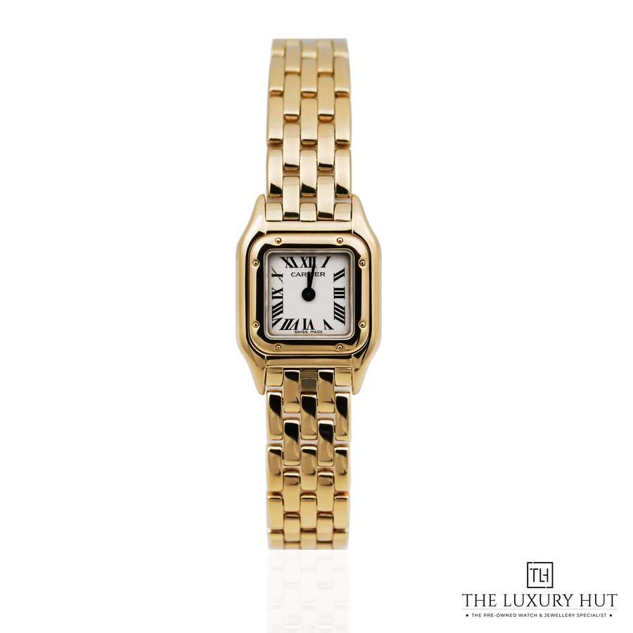 Cartier Panthere Ladies 18ct Yellow Gold Silver Dial