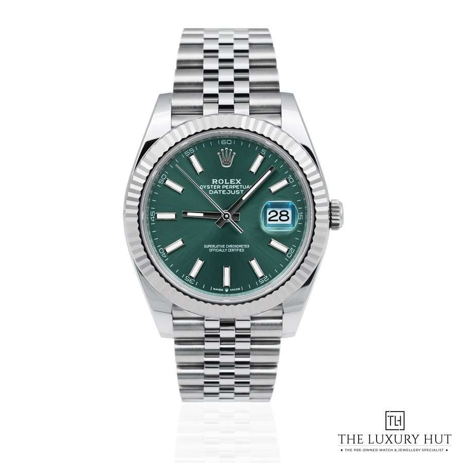 Rolex Datejust 41 Green Dial Ref 126334