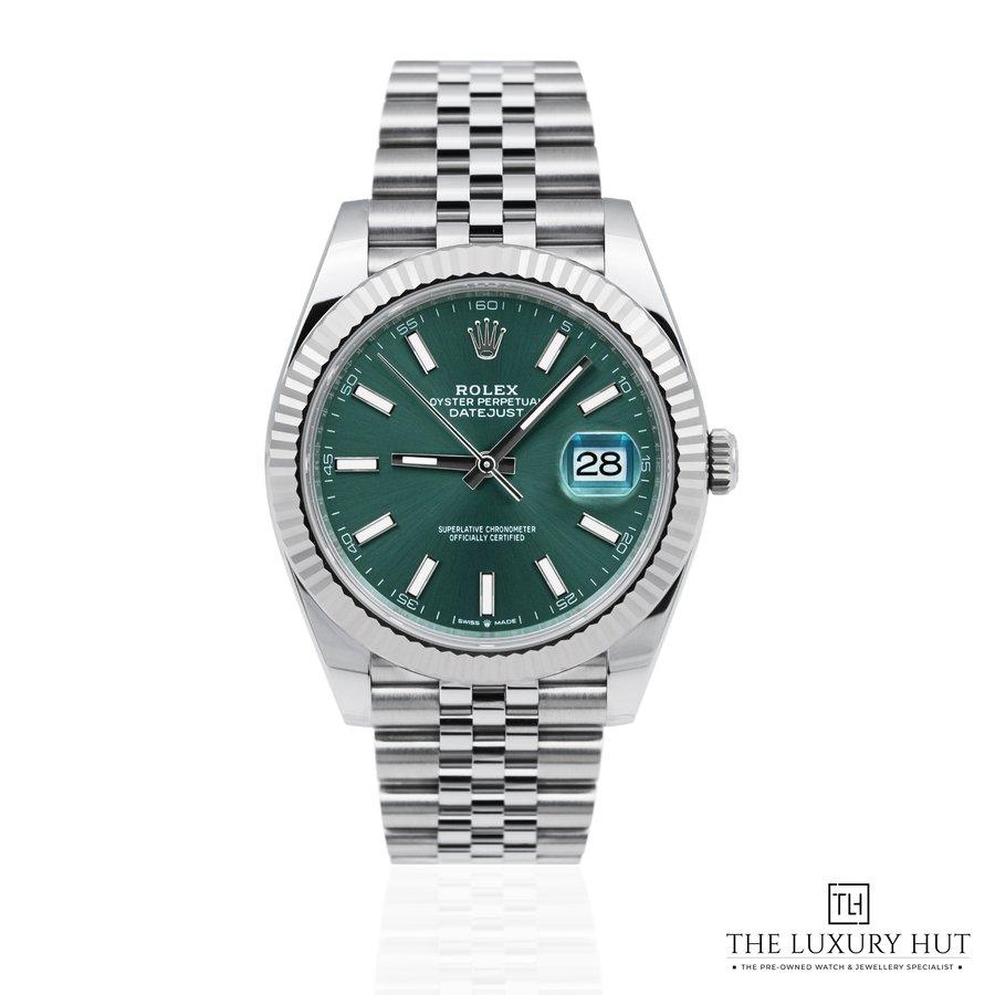 Rolex Datejust 41 Green Dial Ref 126334
