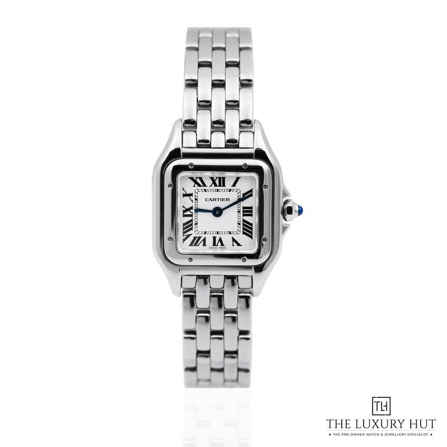 Cartier Panthere De Cartier Small Steel Silver Roman Dial