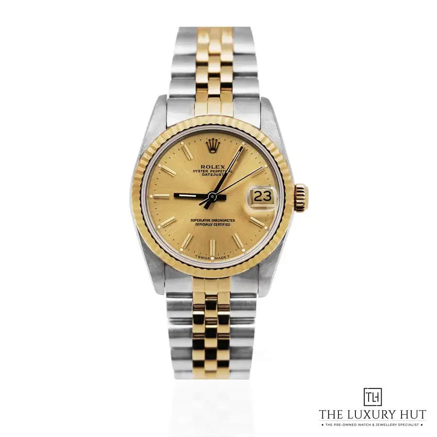 Rolex Lady Datejust 31 Bi Metal Champagne Dial 68273