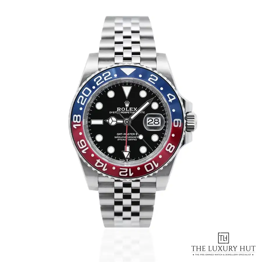 Rolex GMT Master II Pepsi 40 Black Dial 126710BLRO