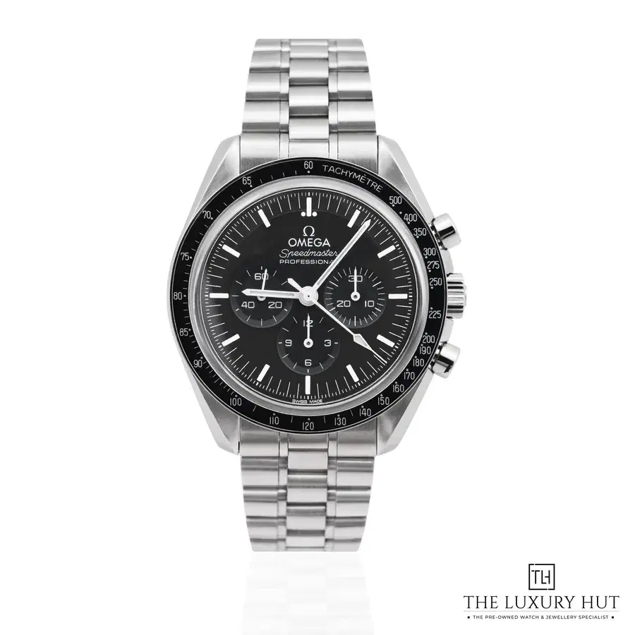 Omega Speedmaster Moonwatch Co Axial Black 52468 a