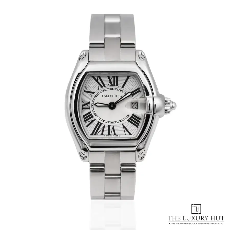 Cartier Roadster Ladies Steel Silver Roman Dial 2675