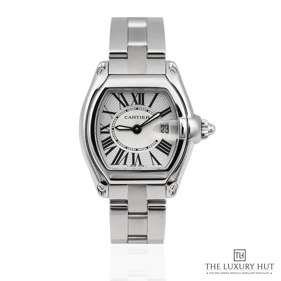 Cartier Roadster Ladies Steel Silver Roman Dial 2675