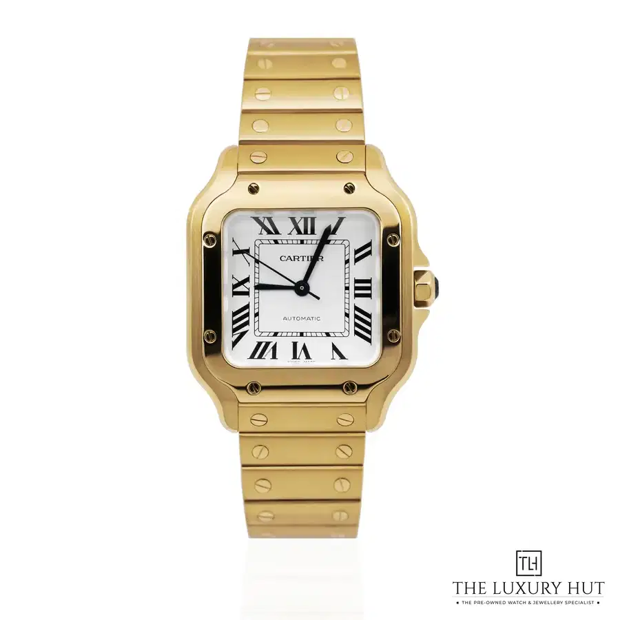Cartier Santos De Cartier Gold Watch WGSA0030
