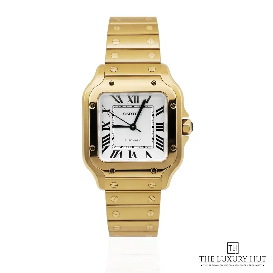 Cartier Santos De Cartier Gold Watch WGSA0030