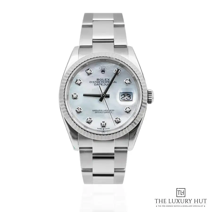 Rolex Datejust 36mm White MOP Diamond 126234