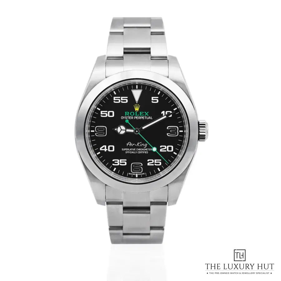 Rolex Air King Steel 40mm Black Arabic Ref 116900